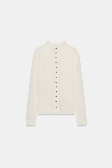 Zara Кардиган из сверхтонкого трикотажа