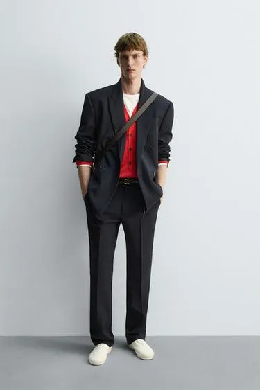 Костюмные брюки STRAIGHT FIT из шерсти LIMITED EDITION- Заказать в России