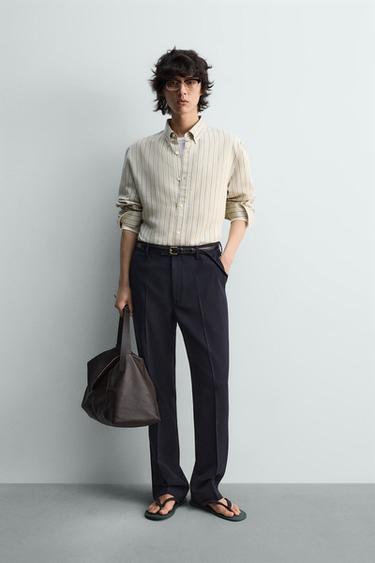 Рубашка свободного кроя в полоску LIMITED EDITION- Заказать в России