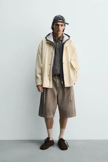 Парка свободного кроя из высокотехнологичной ткани LIMITED EDITION