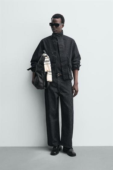 Zara Джинсовая куртка с карманами