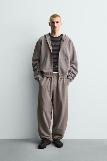 Джоггеры BALLOON FIT с эффектом потертости- Заказать в России