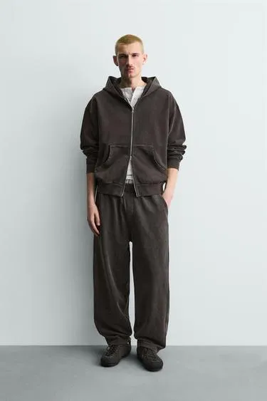 Джоггеры BALLOON FIT с эффектом потертости- Заказать в России