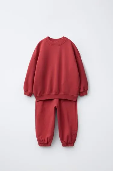 Комплект из толстовки и брюк-джоггеров с нашивкой- Заказать в России