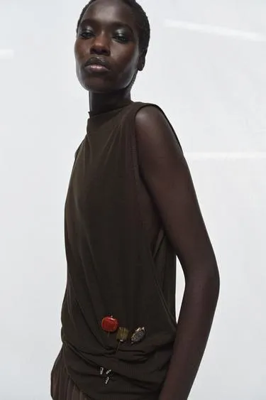 Набор из трех брошей-игл с камнями- Заказать в России