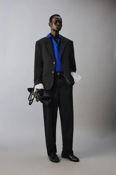 Брюки костюмные из ограниченной коллекции из 100% шерсти- Заказать в России