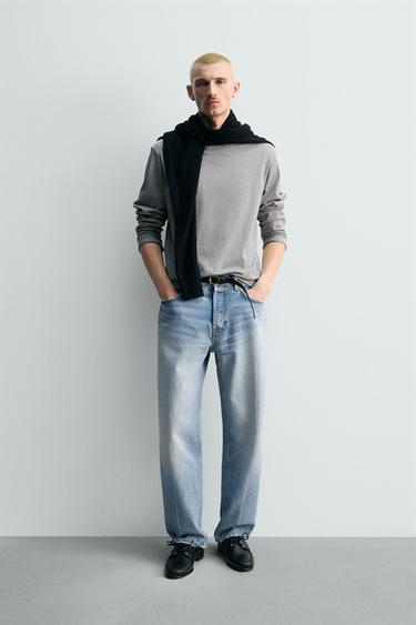 Zara Футболка с длинными рукавами