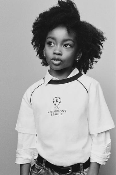 Zara Футболка с принтом UEFA CHAMPIONS LEAGUE ®