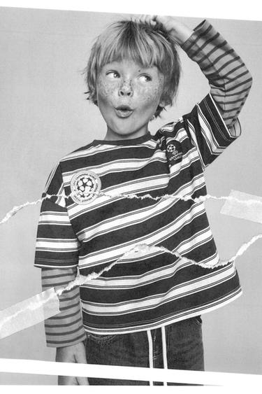 Zara Футболка в полоску UEFA CHAMPIONS LEAGUE ®