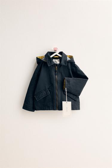 Zara ZARA TIMELESS — куртка с вощеным покрытием и съемным капюшоном купить с доставкой.