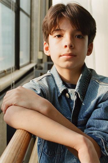 Zara Базовая джинсовая куртка