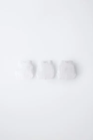 6-14 лет/ набор из трех однотонных боксеров с нашивкой- Заказать в России