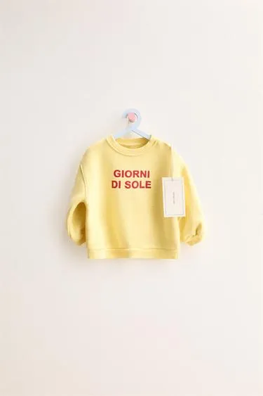 ZARA TIMELESS - толстовка с текстом