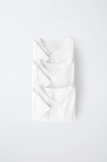 Набор из трех боди-кимоно с короткими рукавами- Заказать в России