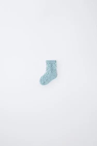 Носки с открытой вязкой- Заказать в России