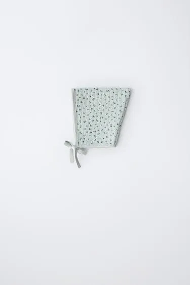 Стеганый чепчик с цветами- Заказать в России