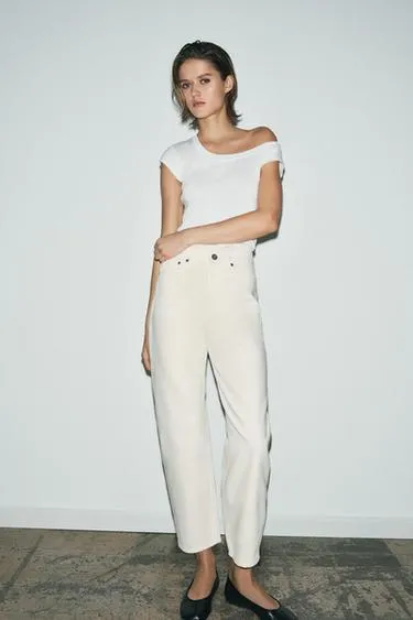 Зауженные джинсы со средней посадкой — ZW COLLECTION- Заказать в России