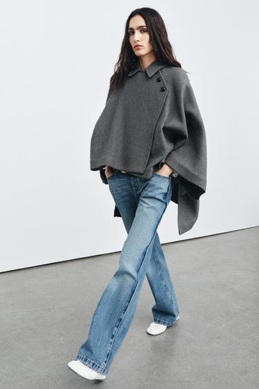 Zara Пальто из шерстяной смеси коллекции ZW лимитированного издания