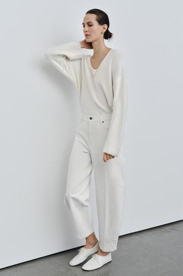 Zara Свитер с круглым вырезом