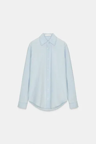 Джинсовая рубашка TRF REGULAR- Заказать в России