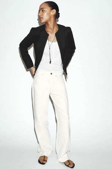 Мягкий жакет с пышной низкой линией- Заказать в России