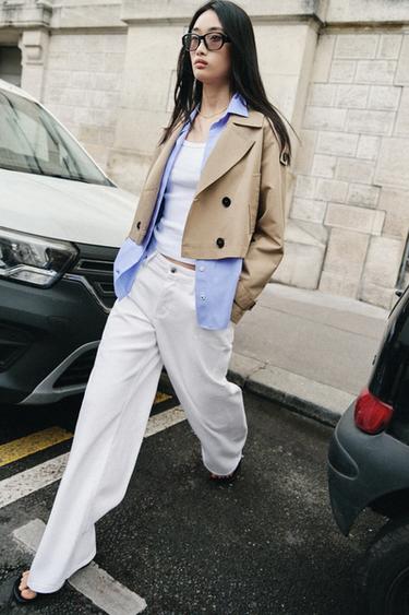 Zara Джинсы Z1975 свободного кроя со средней посадкой и широкими штанинами