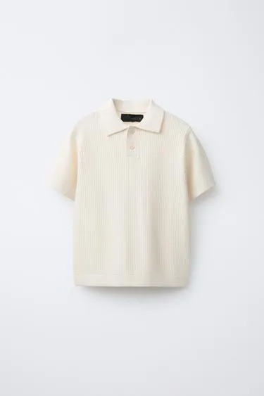 Базовое поло в рубчик