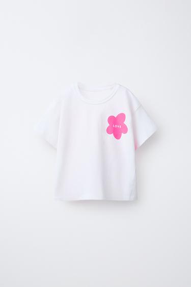 Zara Футболка с принтом