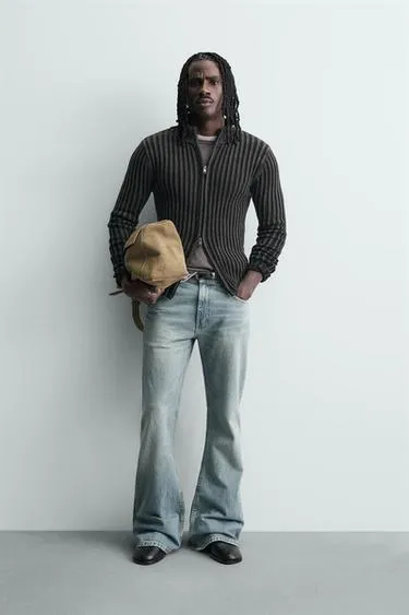 Куртка в рубчик