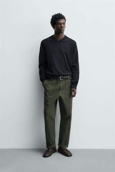 Свитер из смесового хлопка- Заказать в России