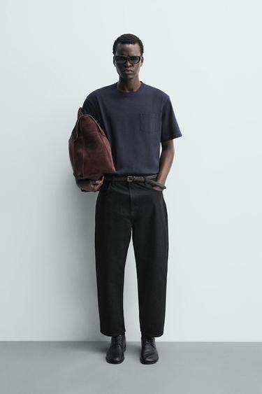 Zara Джинсы суженные широкие купить с доставкой.