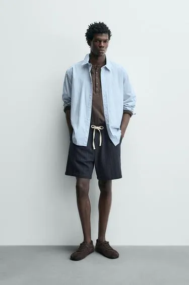 Бермуды с геометрическим жаккардовым узором- Заказать в России