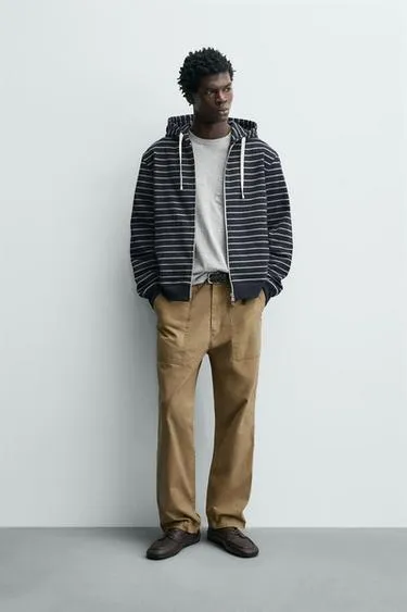 Худи в полоску- Заказать в России