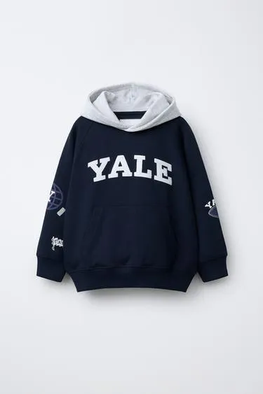 Толстовка с капюшоном YALE UNIVERSITY™- Заказать в России
