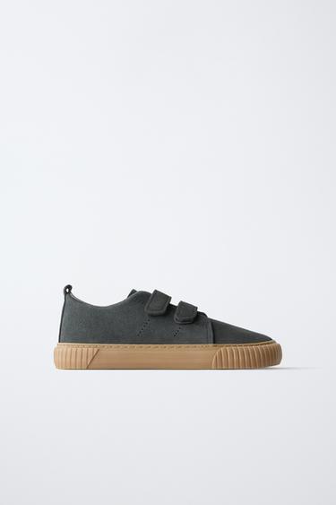 Кожаные кроссовки с ремешками BAREFOOT- Заказать в России