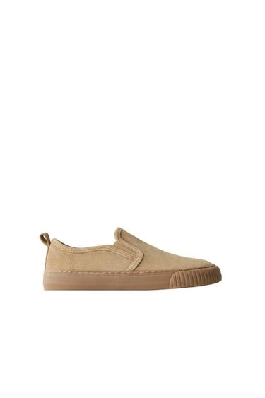 Barefoot leather sneakers- Заказать в России