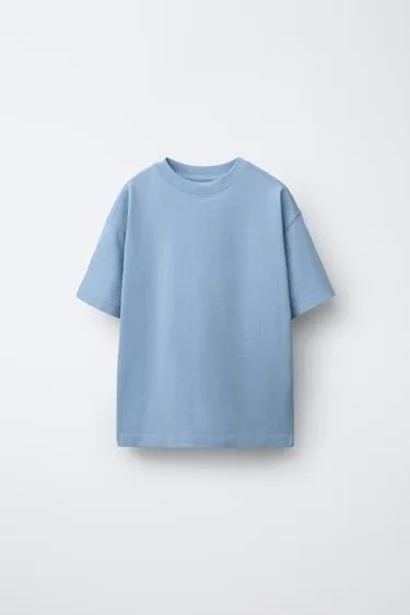 Базовая однотонная футболка- Заказать в России