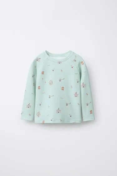 1-6 лет/купальная футболка «цирк»