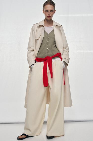 Zara Куртка из 100% сверхмягкой шерсти