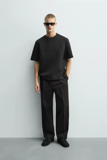 Техническая свитшот с объемной посадкой