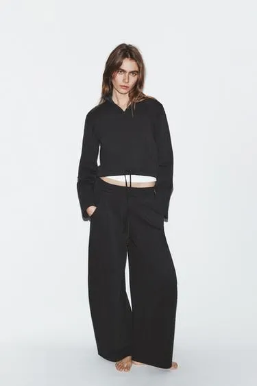 Брюки BALLOON из трикотажа интерлок