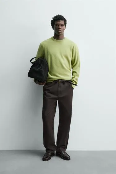 Свитер из шерсти и альпаки