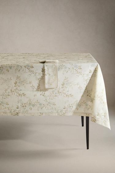 Zara Скатерть с растительным принтом