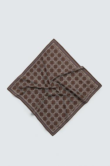 Zara Бандана с геометрическим принтом FORD ©