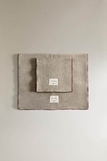 Zara Хлопковое полотенце для тренировок купить с доставкой.