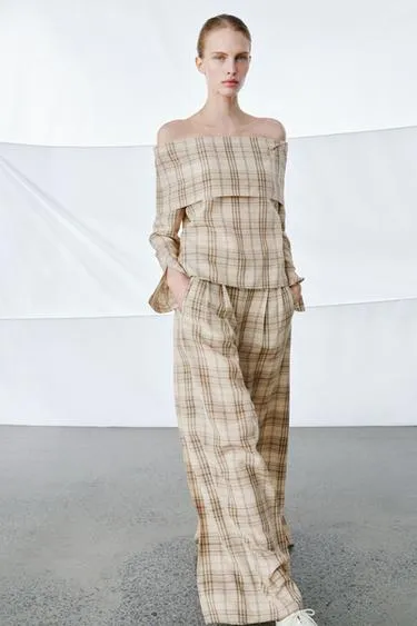 Брюки в клетку — ZW COLLECTION- Заказать в России