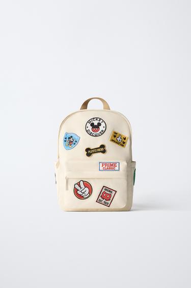 Zara Рюкзак с нашивками MICKEY MOUSE © DISNEY