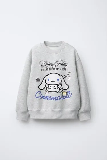 Толстовка с принтом CINNAMOROLL © SANRIO