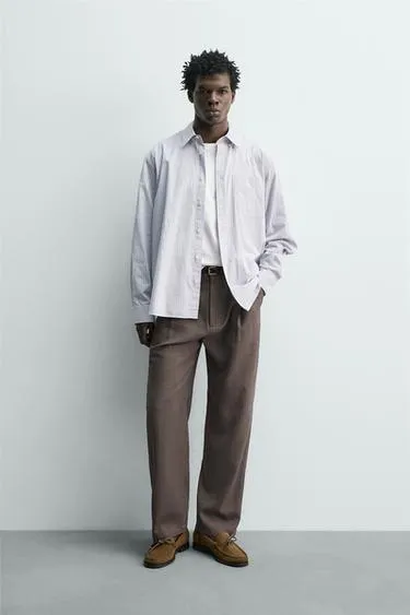 Рубашка из поплина в клетку- Заказать в России