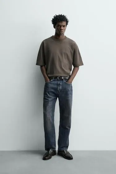 Джинсы STRAIGHT длиной до щиколотки